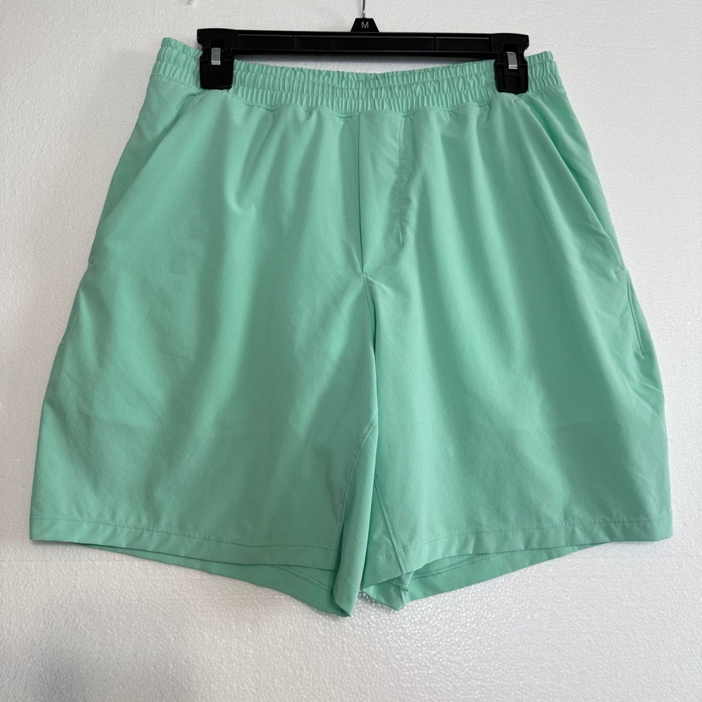 Lululemon Pace Breaker Running Lined Shorts 7”Green Mint Men Size M - Picture 3 of 11